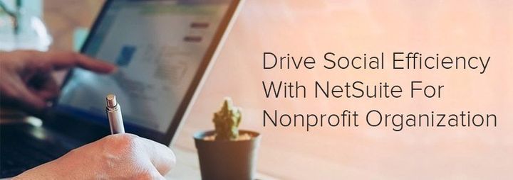 Drive Social Efficiency With NetSuite For Nonprofit Organization